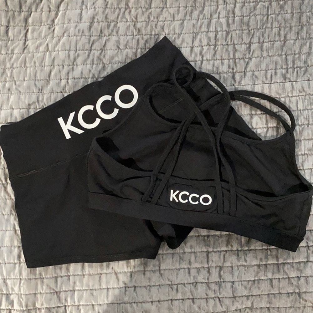 The Chive KCCO bra and shorts set